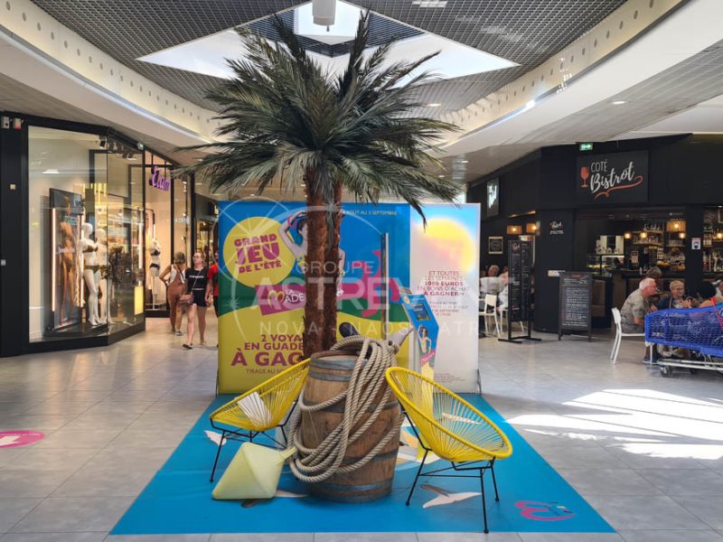 Atria Creation Groupe Astrevent galerie marchande jeu de lete